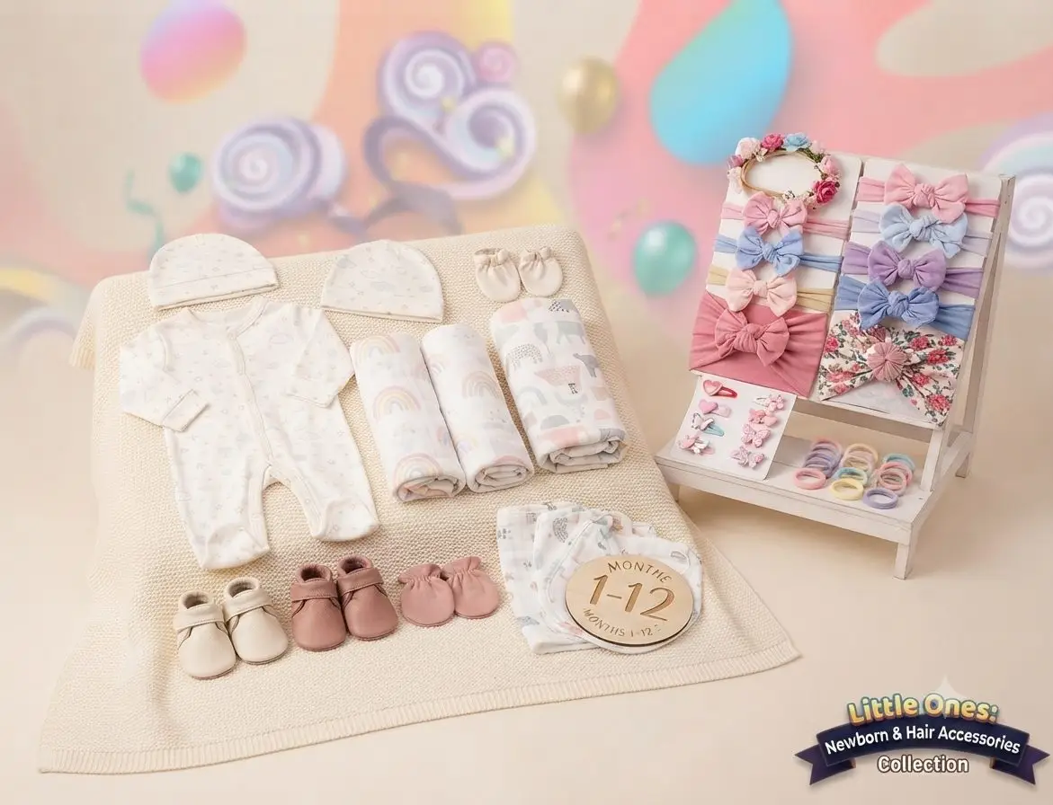 New born clothes and Accessories