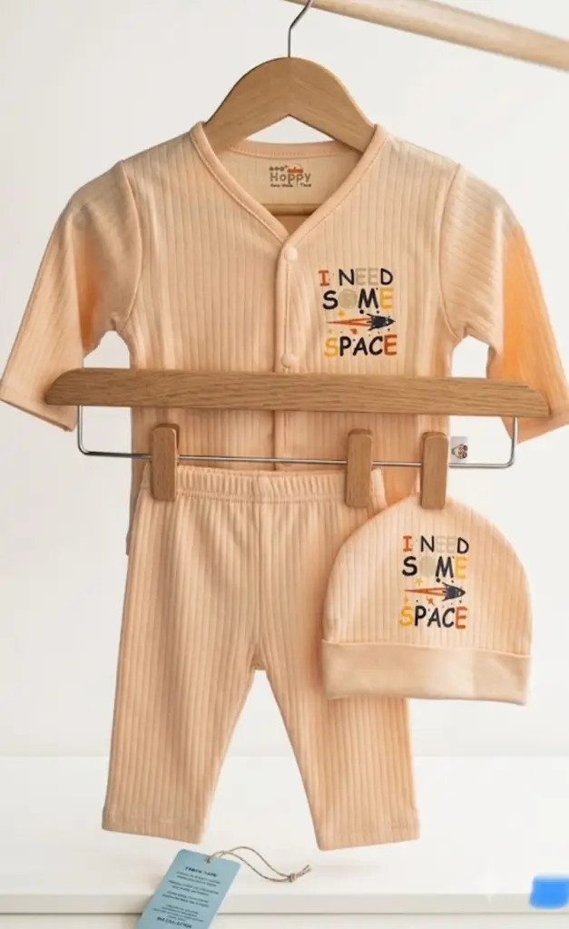 Baby Sleepwear & Cap Set - View 2