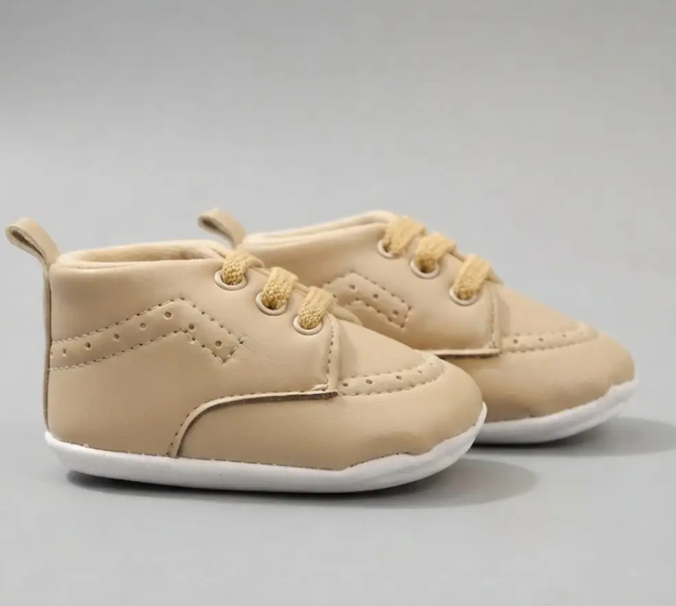 Beige Baby shoes - View 2