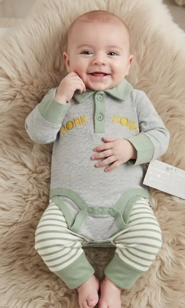 " Polo Romper - View 2