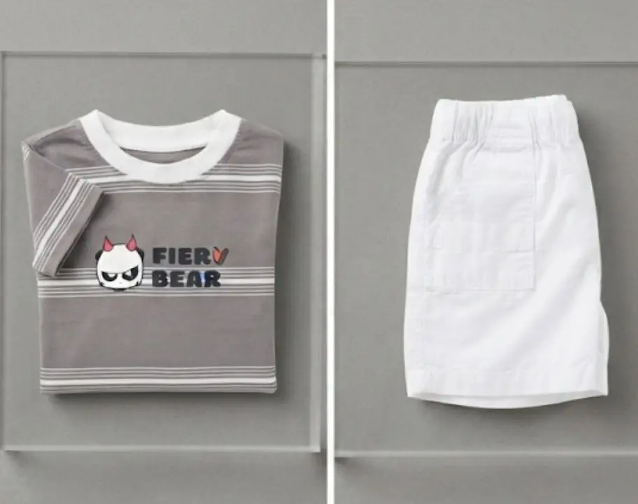 fier Bear Shirt and short - View 2