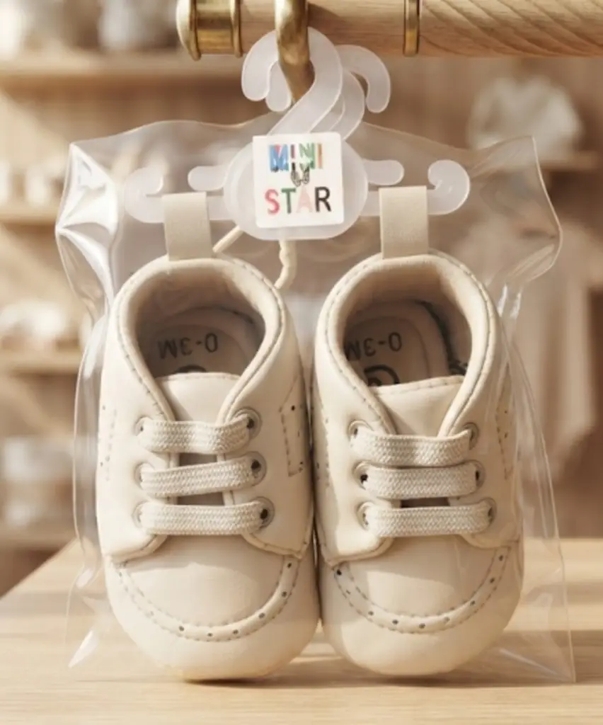 Baby shoes cream color - View 3