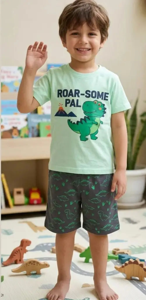 Roar-Some Pal Boys' Dinosaur Outfit
