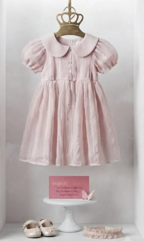 The 'Celestial Rose' Heirloom Dress - View 2