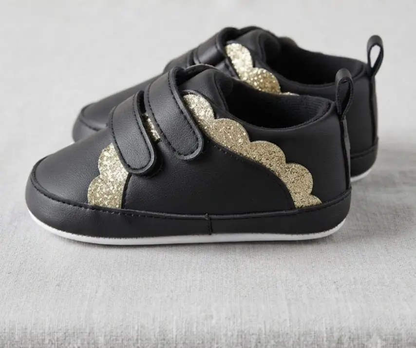 Black Baby shoes - View 2