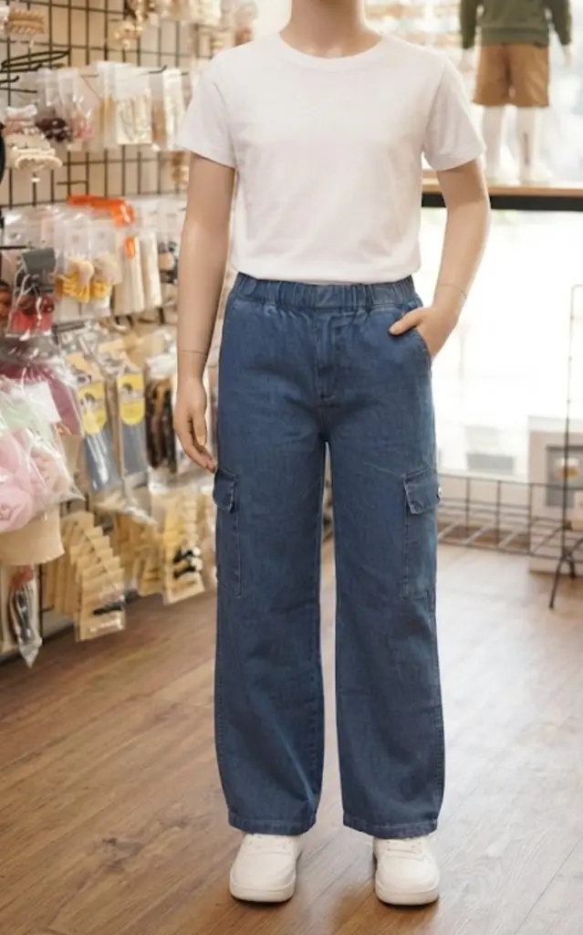 Medium-Wash Denim - View 2