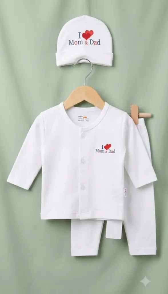 New born 3pcs suit - View 5