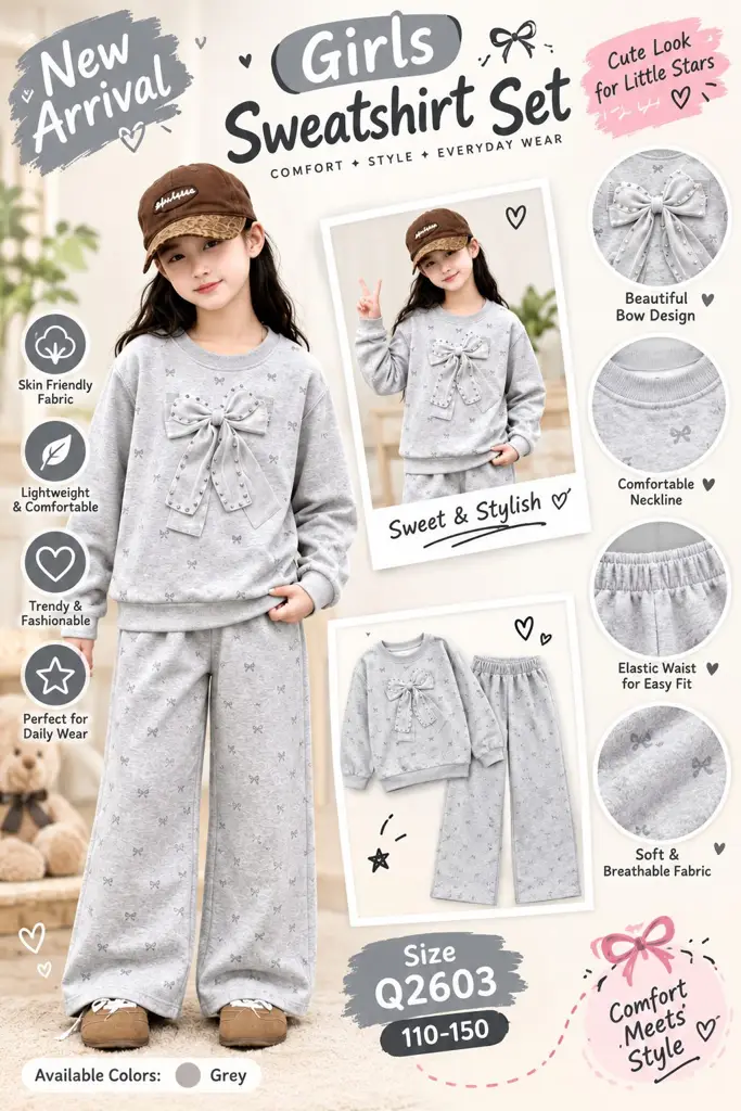 Stylish Girls’ SUIT - View 5